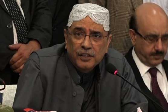 Drama staged against Hamza Shahbaz for arrest: Asif Zardari