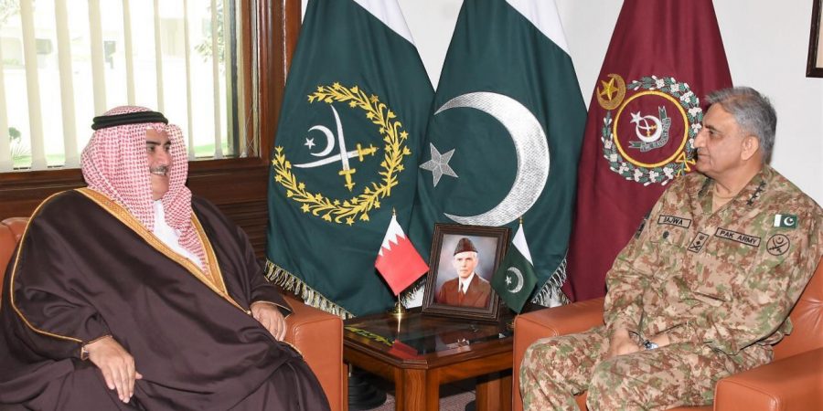 Bahrain foreign minister meets COAS Gen. Bajwa