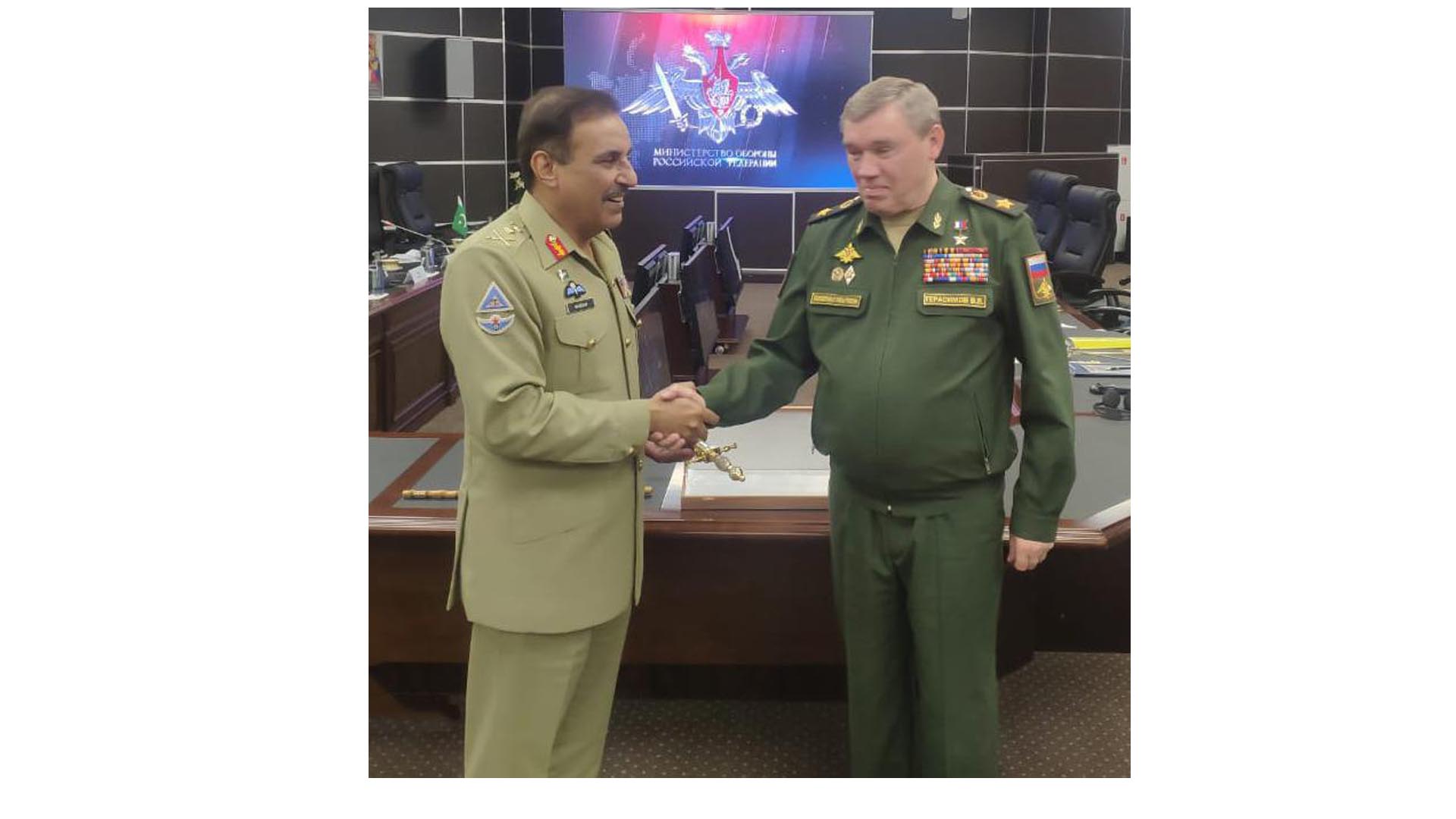 CJCSC meets General Valery V. Gerasimov of Russia in Moscow - DNA News