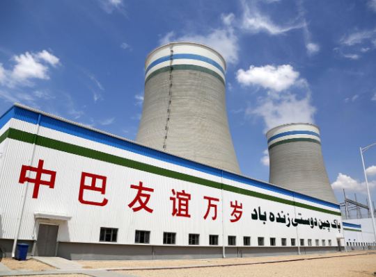 China-built power plants