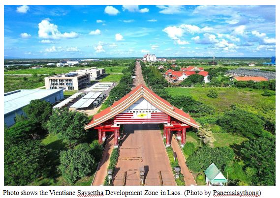China-Laos cooperation bears fruits in Vientiane Saysettha Development Zone