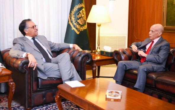 Moroccan ambassador meets FM Jilani