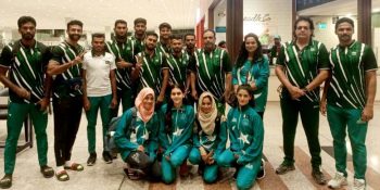 Pakistan Athletics team reaches China for Asian Games 