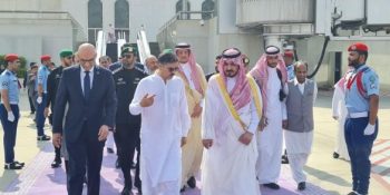 PM Kakar leaves Jeddah for Islamabad, Farewelled by Makkah Deputy Governor