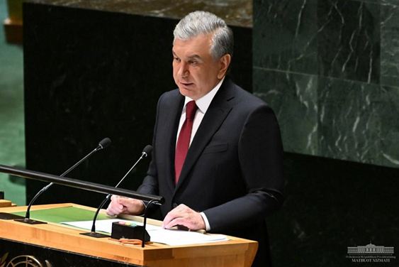 Uzbek President addresses to UN General Assembly, highlights global confidence crisis