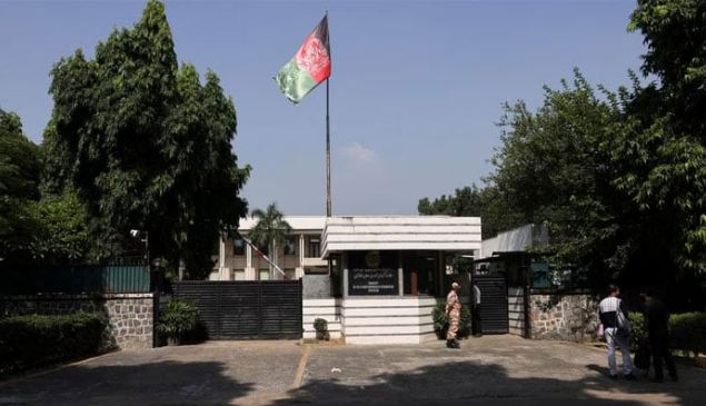 Afghan embassy suspends operations in India