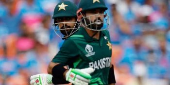 Pak vs Ind: Pakistan post 100 runs as Babar, Rizwan keep scoreboard ticking