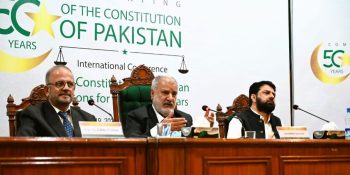 IPS-FJWU conference on ‘50 Years of the Constitution of Pakistan