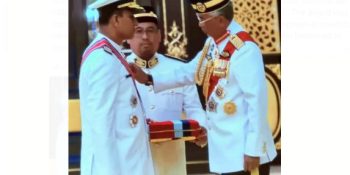 Former Pakistan navy chief receives Malaysian Valour award