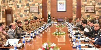 COAS briefed on operation in Kacha area and CPEC security