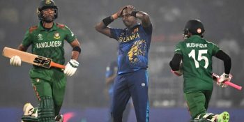 Bangladesh knock Sri Lanka out of ICC World Cup 2023