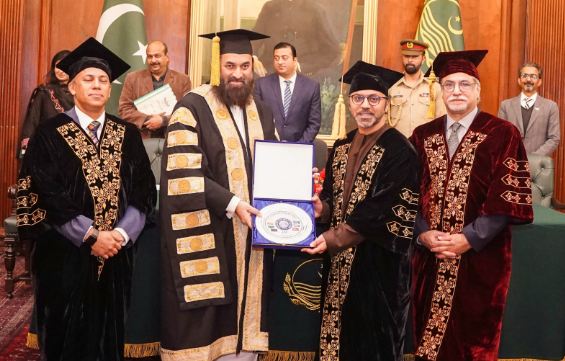 UAE Ambassador to Pakistan awarded honorary doctorate
