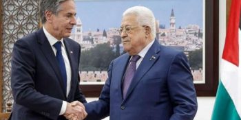 US Secretary of State meets Palestinian President amid Israeli aggression in Gaza