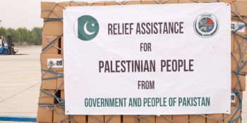 Pakistan sends 2nd consignment of 90 tons relief goods for Gazans