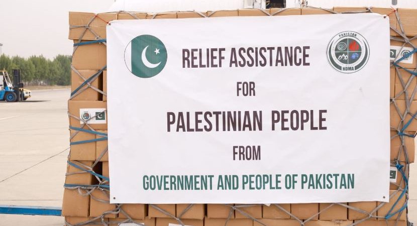 Pakistan sends 2nd consignment of 90 tons relief goods for Gazans