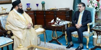 PM Kakar, Tahir Ashrafi discuss deteriorating situation in Middle East