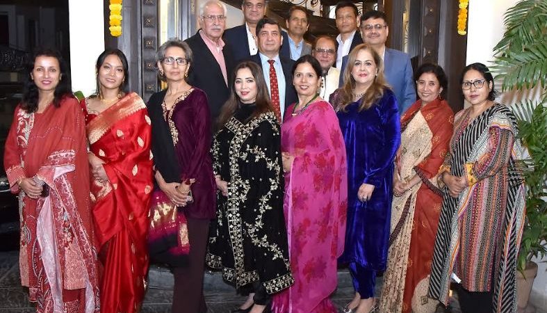 Deepawali celebrations at the Nepalese residence