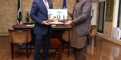 Ethiopian ambassador discusses city-to-city collaboration with CDA chairman  