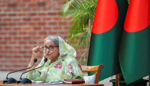 PM congratulates Sheikh Hasina on re-election