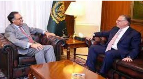 US ambassador meets Foreign Minister Jilani