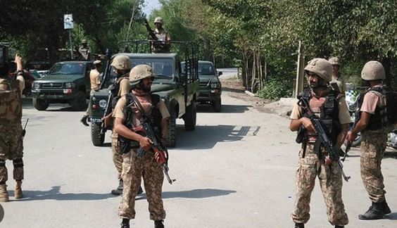 9 terrorists eliminated, 4 security personnel martyred in Mach, Kolpur: ISPR
