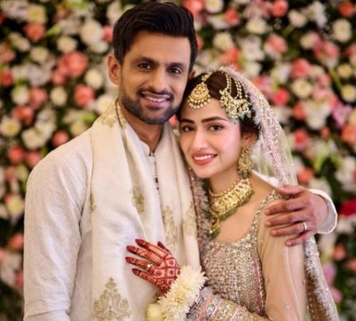 Shoaib Malik ties the knot with Sana Javed