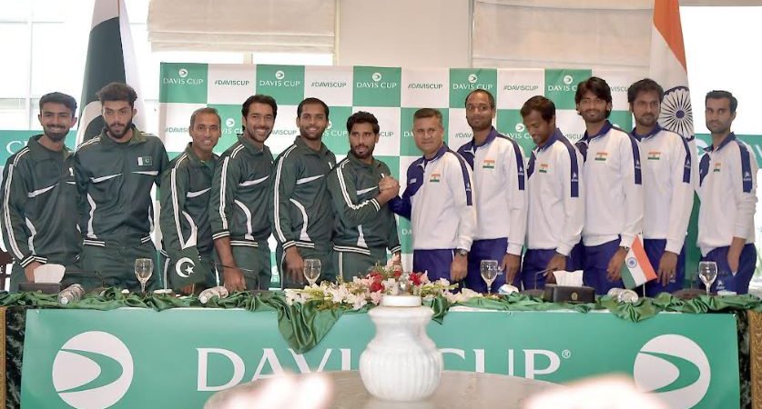 Indian Davis Cup team members touched by Pakistani hospitality