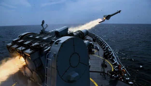Navy demonstrates warfighting capabilities via live weapon firing in Arabian Sea