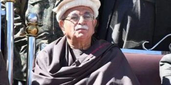 PTI-SIC candidate Mehmood Achakzai