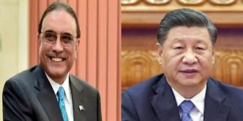 Xi congratulates Zardari on election as Pakistani president