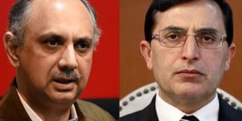 Barrister Gohar Ali Khan and Omar Ayub Khan