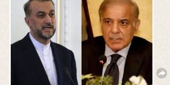 Iranian FM greets Shehbaz Sharif on election as prime minister of Pakistan