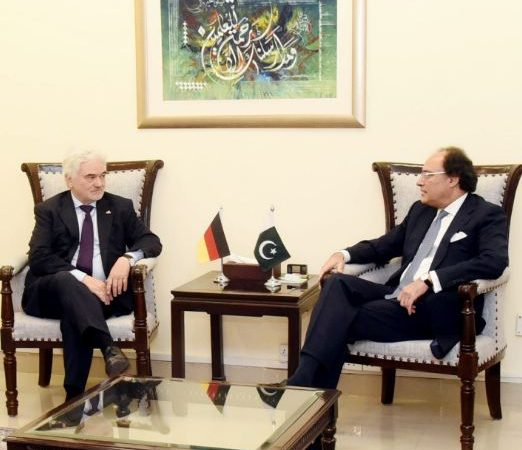 German Ambassador meets FM Aurangzeb to enhance bilateral relations