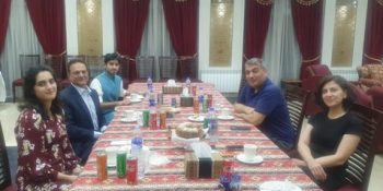 Azerbaijan ambassador welcomes Dr. Abrarul Hasnain for Iftar gathering