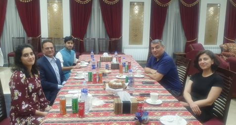 Azerbaijan ambassador welcomes Dr. Abrarul Hasnain for Iftar gathering