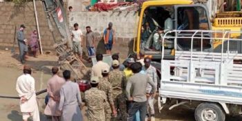 PN deploys helicopters in flood affected areas of Gwadar