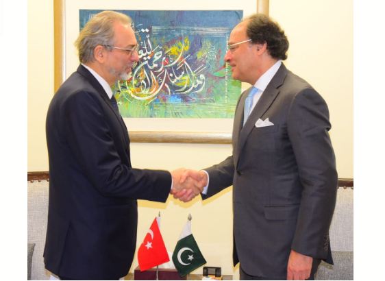 Turkish Ambassador, FM Aurangzeb meet to enhance bilateral relations