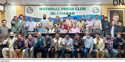 Sohail Shahzad Cheetah elected President of Islamabad Photojournalists Association (RIPJA)