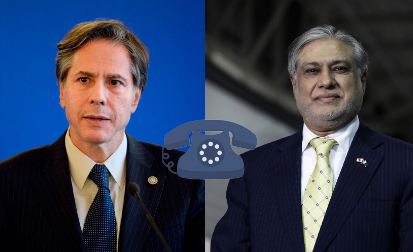 Antony Blinken calls FM Ishaq Dar to discuss bilateral cooperation