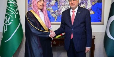 Dar hosts Saudi Counterpart Prince Faisal Bin Farhan for strategic discussions