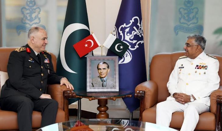 Turkish General MetinGürak extends support for Pakistan Navy initiatives