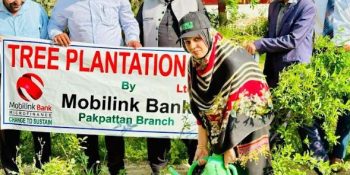 Mobilink Bank carries out nationwide plantation drive