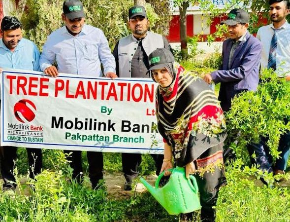 Mobilink Bank carries out nationwide plantation drive