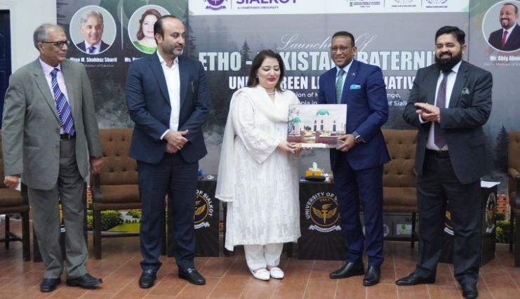 Ambassador Jemal, Climate Minister Romina launch green legacy initiative