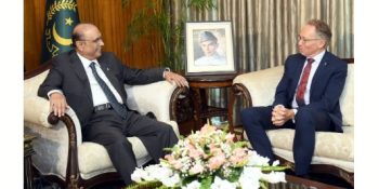President Zardari, High Commissioner Hawkins pledge to strengthen Australia-Pakistan relations
