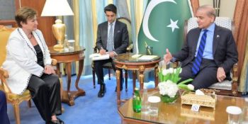 PM Shehbaz meets IMF Managing Director Kristalina Georgieva