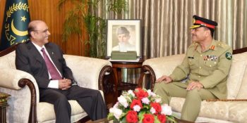 President, COAS discuss matters of national security and defense