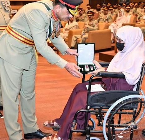 COAS Recognizes Sacrifices: Military awards conferred at GHQ ceremony