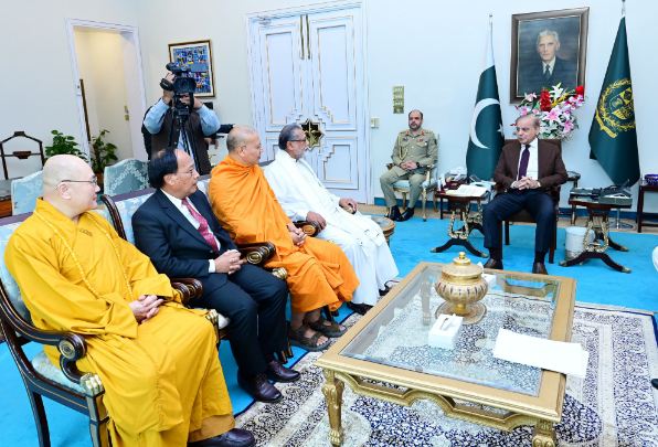 Delegation of visiting Buddhist leaders calls on PM Shehbaz