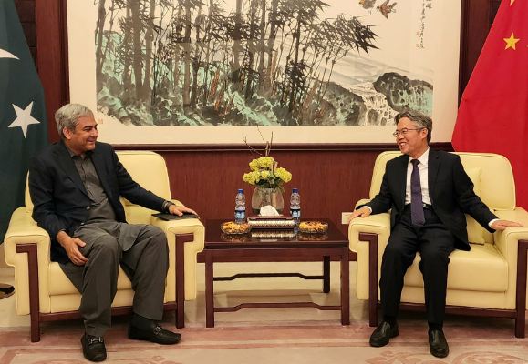 Federal Interior Minister Mohsin Naqvi meets Chinese Ambassador